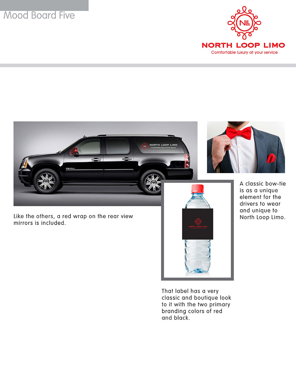 North Loop Limo Branding and Mood Boards