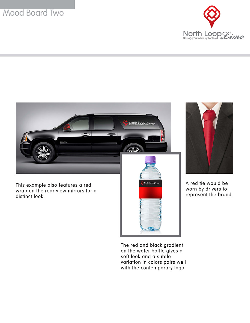 North Loop Limo Branding and Mood Boards