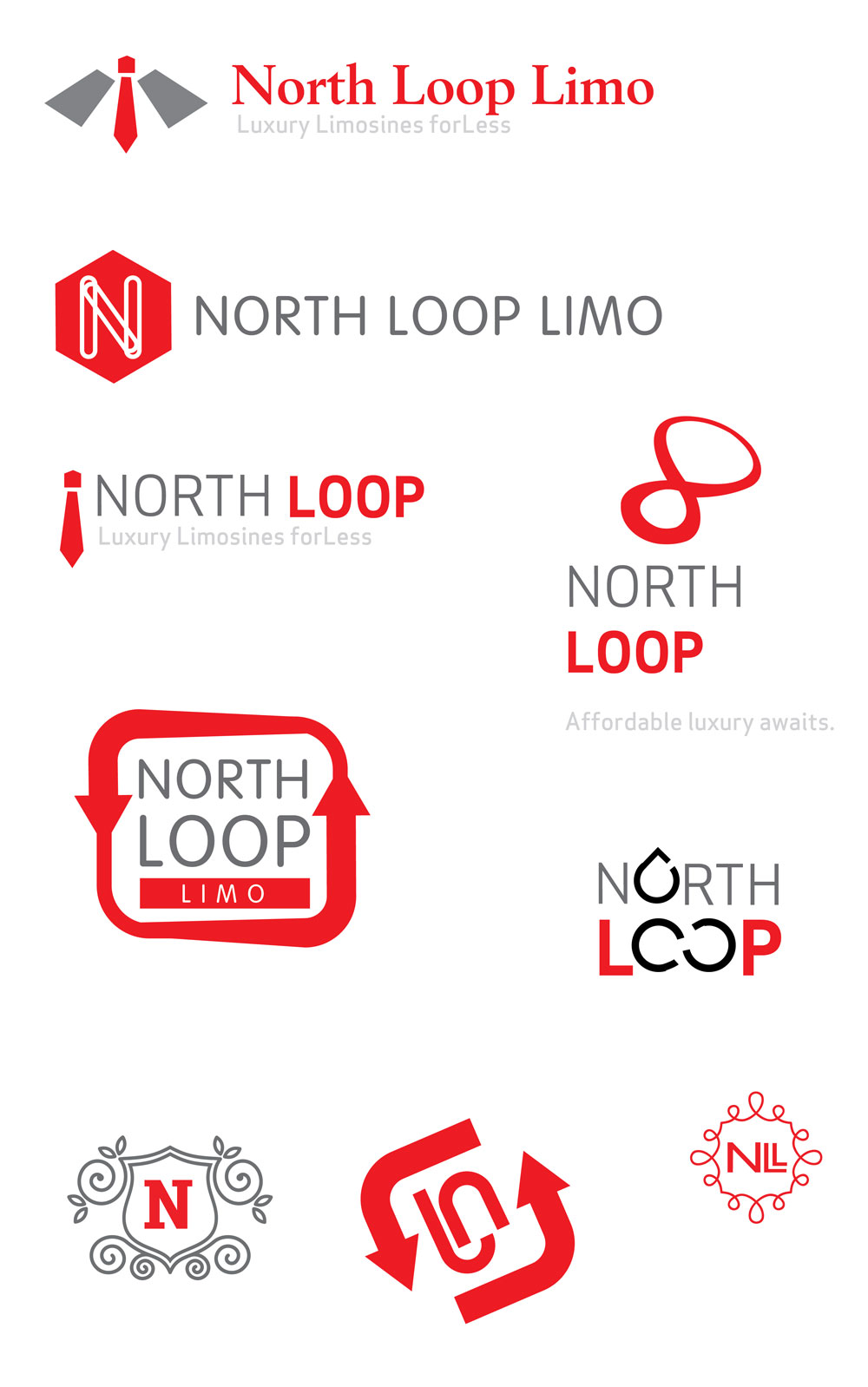 North Loop Limo Logo Start